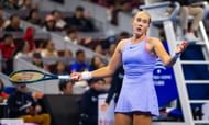 Andreeva is playing her first match in a month. (Source: Getty)